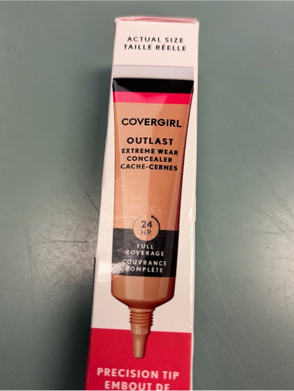 COVERGIRL Outlast Concealer - Pink and Tan Packaging